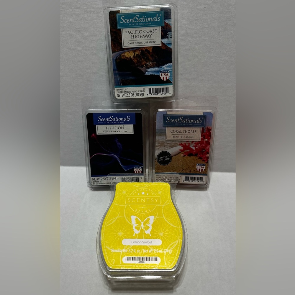 Mixed lot of wax melts